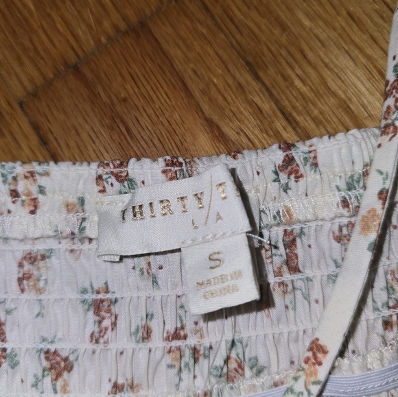 Floral Print Camisole with Bow Accent - Picture 8 of 9